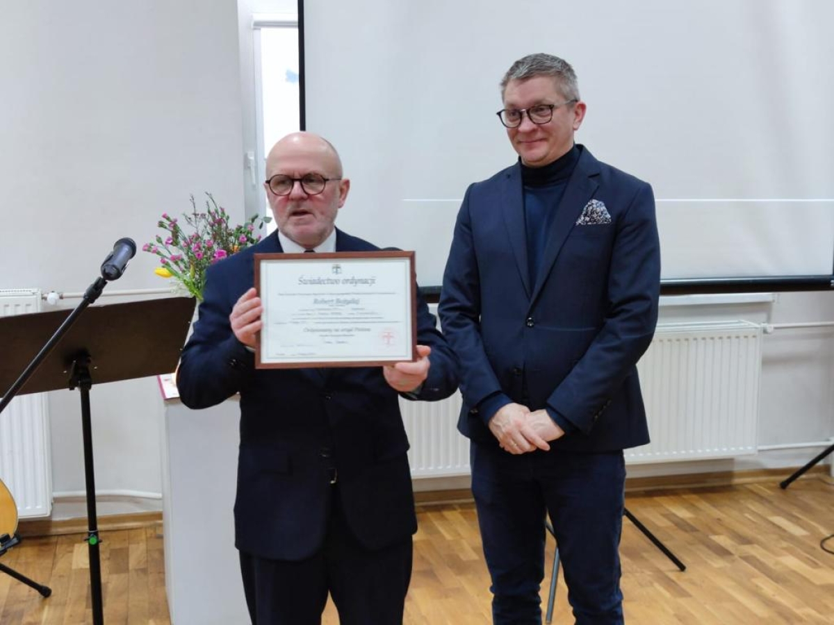 Ordynacja pastorska Roberta Bożydaja w Poznaniu