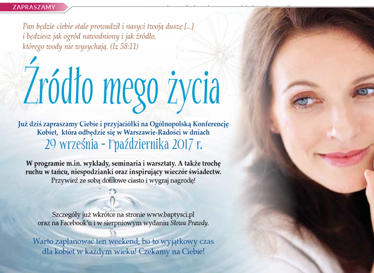 Konferencja Kobiet - Źródło mego życia